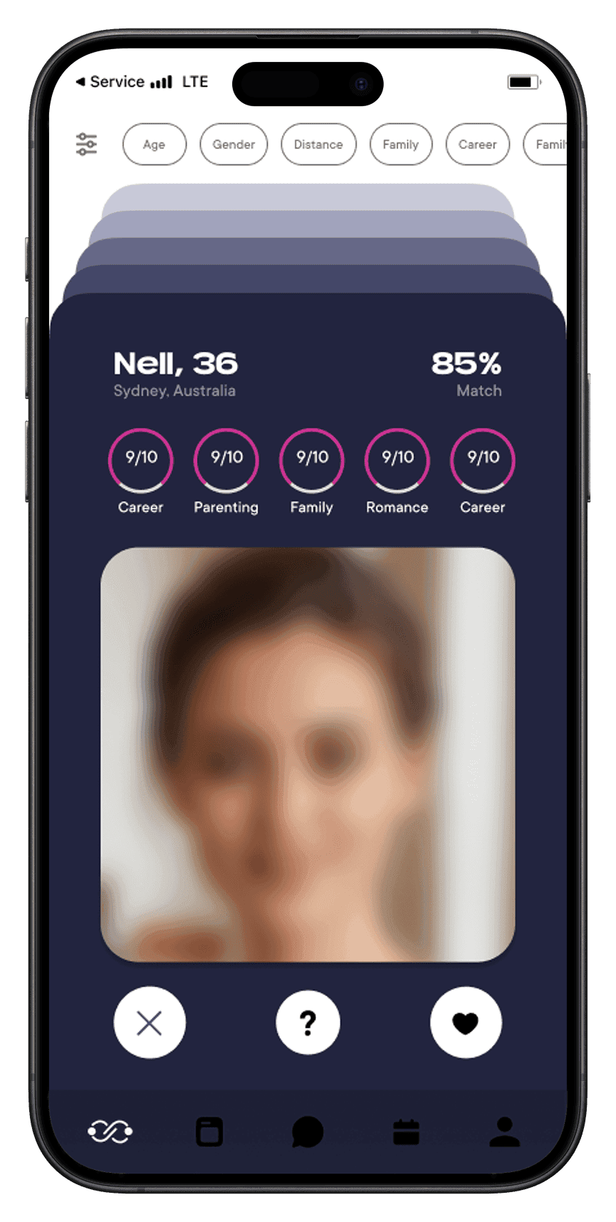 Tribal app screen